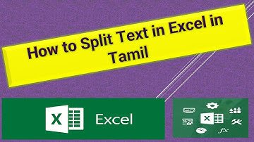 How to Split Text in Excel | Tamil #excel #exceltutorial #exceltamil  @geedesignworks2017