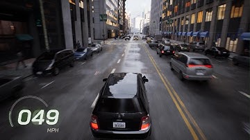 Car crash Unreal Engine 5