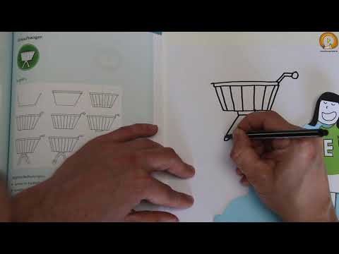 Video: Wie Zeichnet Man Einen Einkaufswagen