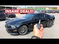 I ACCIDENTALLY BOUGHT A SUPER RARE SHELBY GT500 AT THE AUCTION!!! (and I'm Going to Build it!)