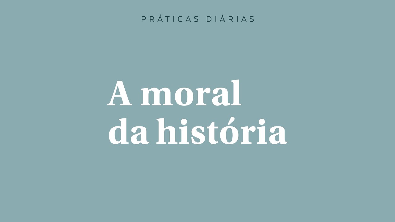 A MORAL DA HISTÓRIA YouTube