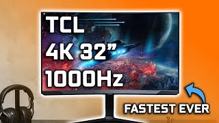 Fastest Ever - TCL 4K 1000Hz Gaming Monitor by The Display Guy 27,193 views 10 days ago 4 minutes, 15 seconds