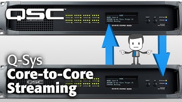Q-SYS: Core to Core Streaming