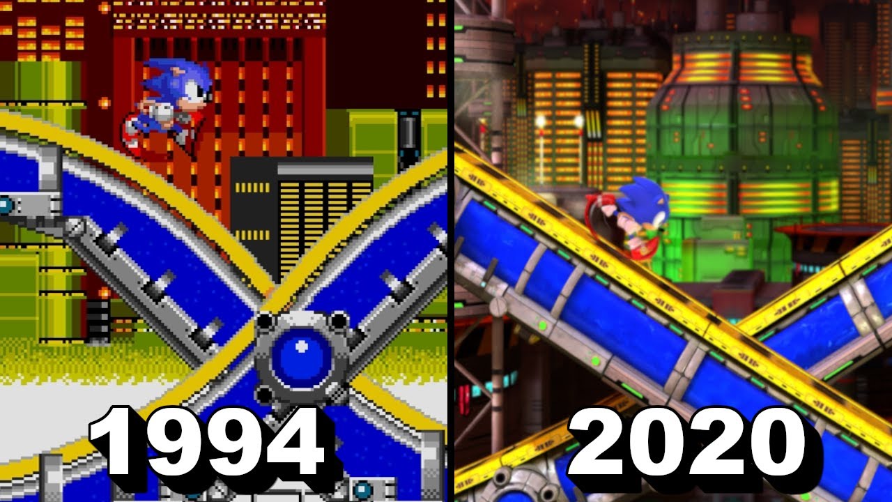 Evolution of Chemical Plant Zone (1992 2020) YouTube