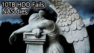 10 TB HDD fails then  3TB 1E RAID NAS dies.   5 days video work lost. Solution...
