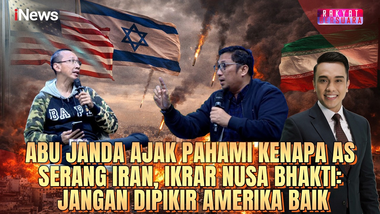 Panas! Abu Janda Debat Ikrar Nusa Bhakti & Feri Amsari Soal Jasa AS untuk Indonesia