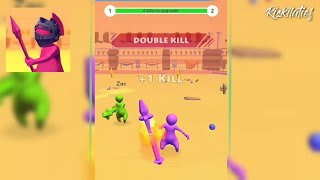 Spear.io 3D - Join battle arena to stick others! Gameplay (Android) Rycalz screenshot 5
