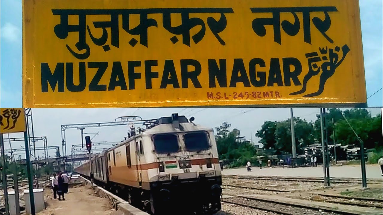 DUPLICATE RAJDHANI ingnores Muzaffarnagar Railway Station !!!!!!! (LTT