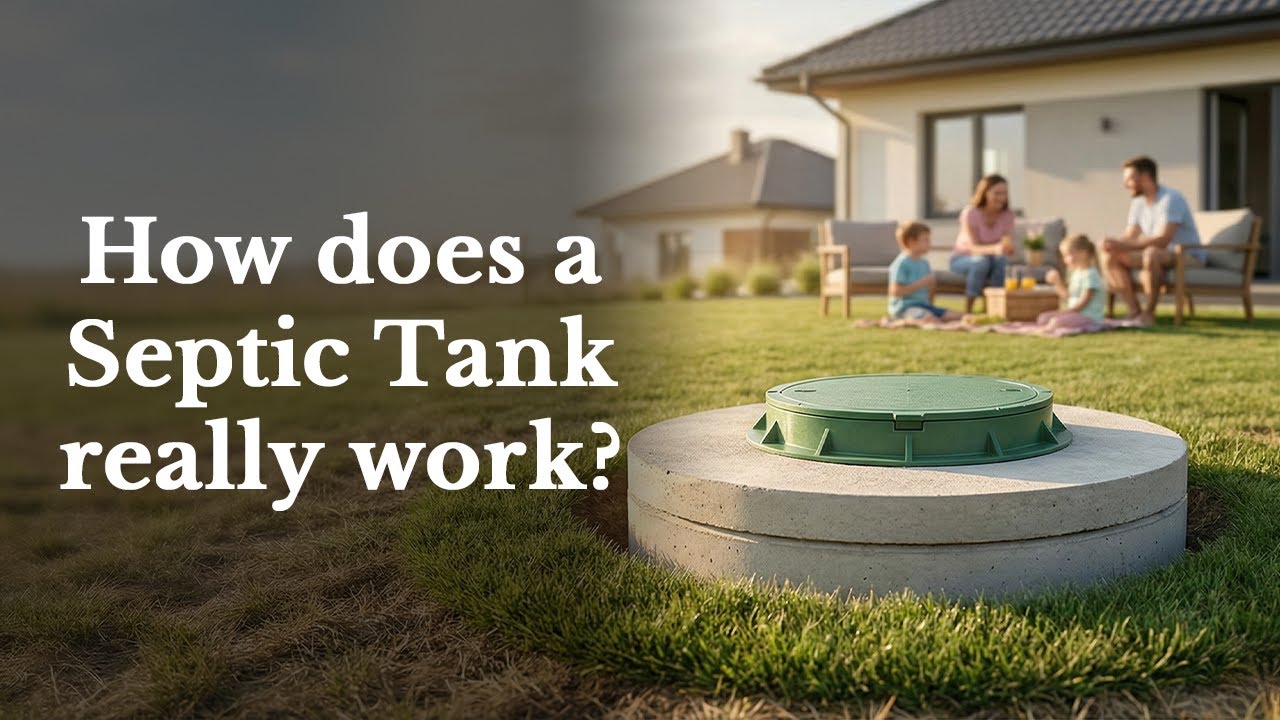 How does a Septic Tank really work? | Bioclean Septic - YouTube