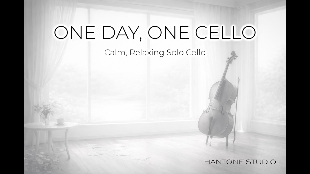 Beautiful Solo Cello Music for Study & Relaxation | One Day, One Cello | A Room of Soft Echoes
