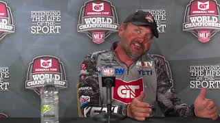 Press Conference: Greg Hackney Wins Sudden Death Round of 2018 World Championship