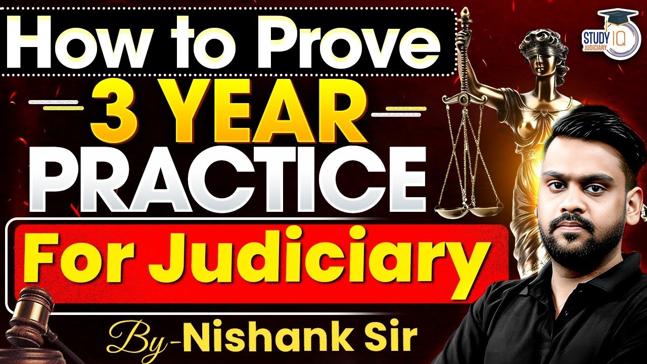 How to Prove-3 YEAR-PRACTICEF For Judiciary | Nishank Sir