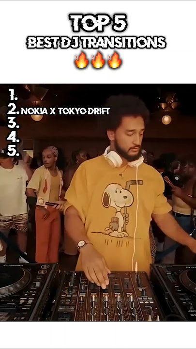 Ranking Top 5 Best DJ Transitions |Nokia Ringtone| #shorts #ranking #top5 #top10 #djtransition #dj