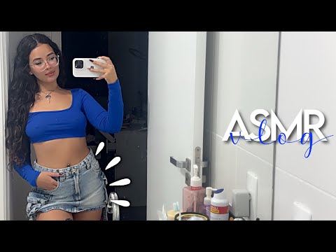ASMR VLOG - UM DIA COMIGO! 🌼 | vida real, mercado, rotina