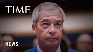 Nigel Farage Called a "Putin-Loving Free Speech Impostor," "Trump Sycophant" in U.S. Congress