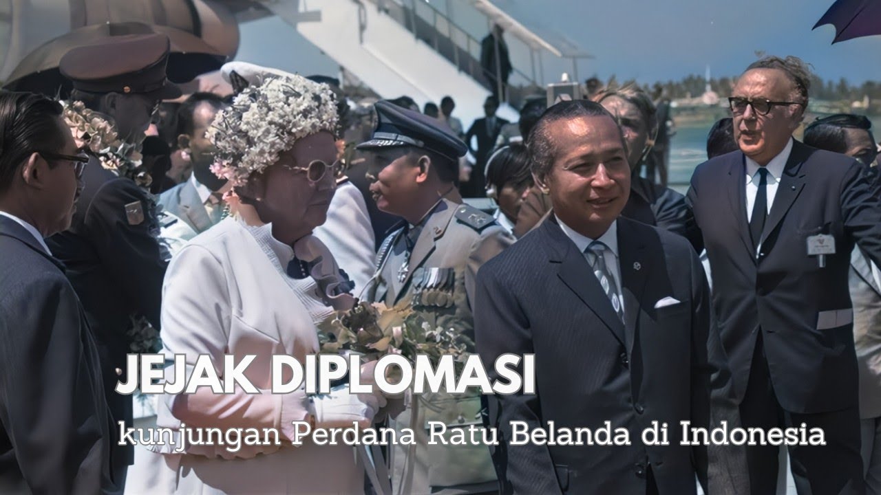 Kunjungan Perdana Ratu Juliana Di Indonesia 1971