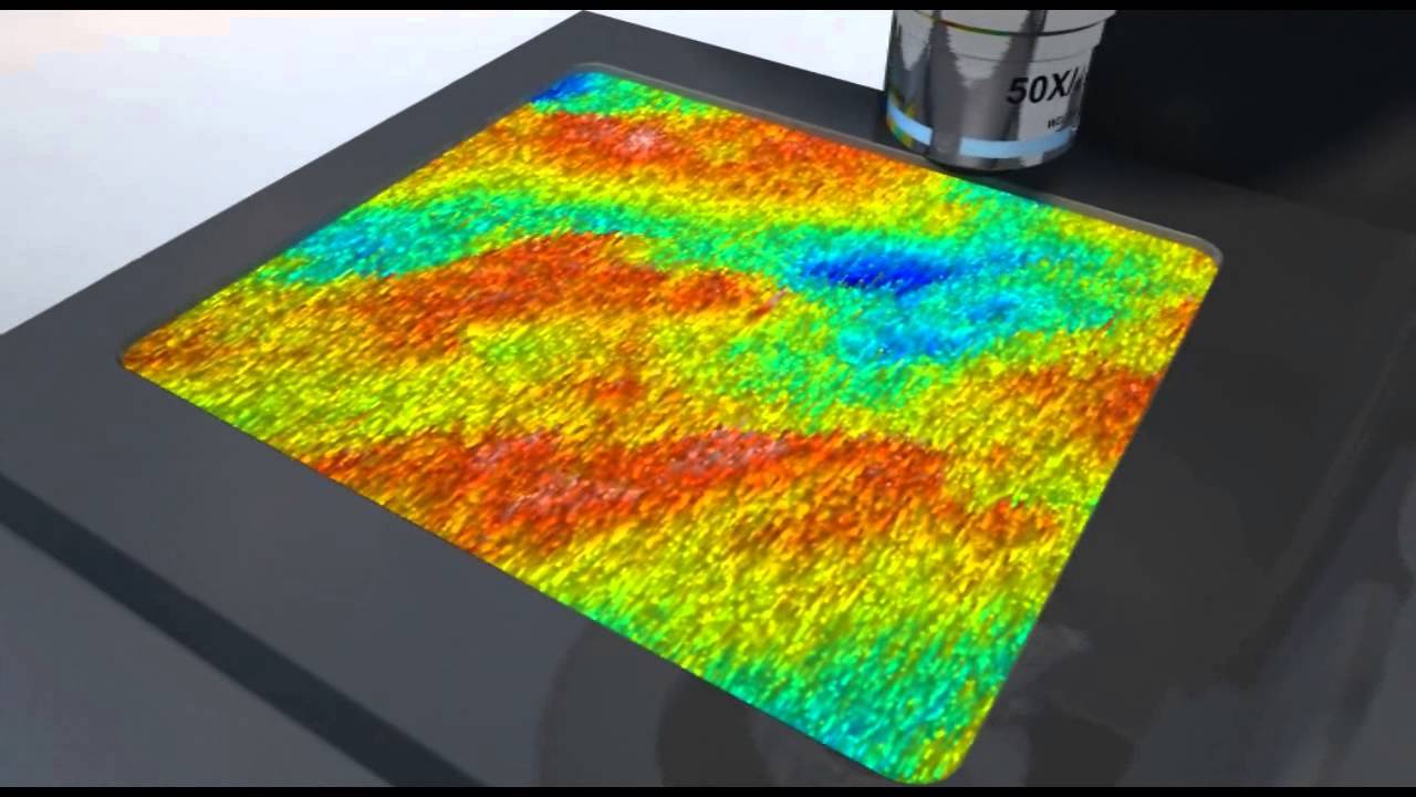 タリサーフ CCI 非接触白色干渉方式表面性状測定機 - YouTube