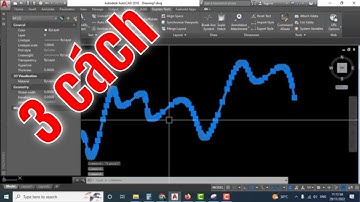 3 cách chuyển Spline thành Polyline trong AutoCAD