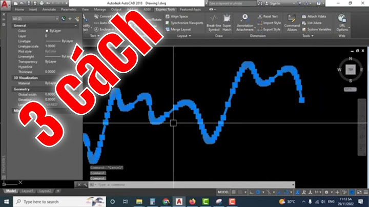 Hướng dẫn chuyển net cad thanh polyline