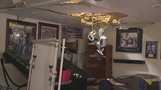 Farmington sports memorabilia shop affected by fire