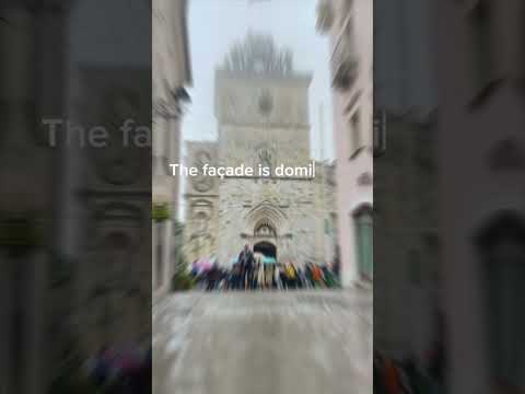 Guardiagrele’s main church during a wedding 💒 👰‍♀️🤵in Abruzzo Italy 🇮🇹