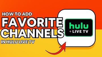HULU ADD FAVOURITE CHANNELS (2025) - QUICK GUIDE | HOW TO ADD FAVOURITE CHANNELS ON HULU LIVE TV