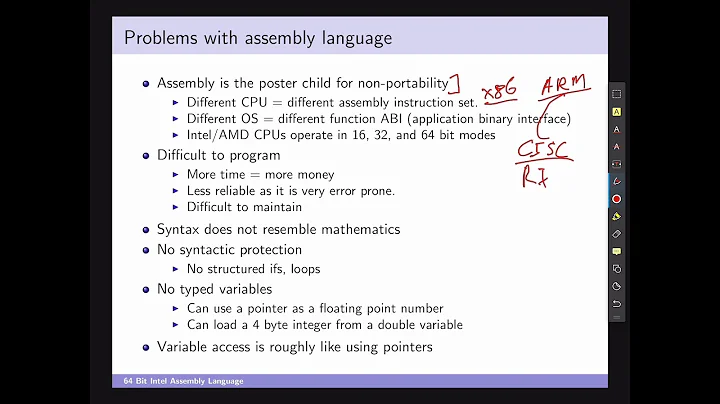 64 Bit Intel Assembler for Linux Course: Why Learn Assembler ?(1 of 14)