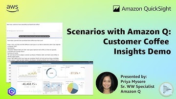 Scenarios with Amazon Q in QuickSight: Customer Coffee Insights