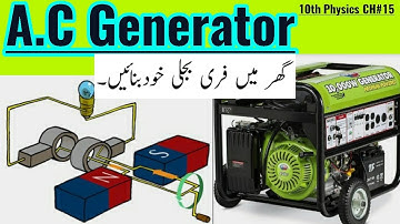 10th Class Physics, Ch 15, A.C Generator - Class 10th Physics