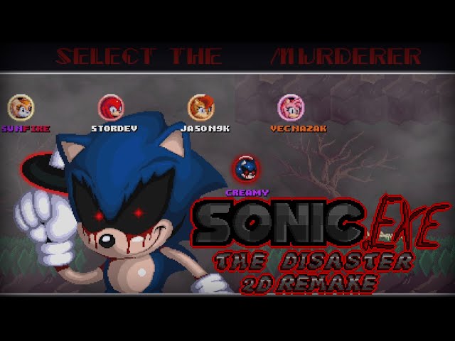 SunFIRE on Game Jolt: Sonic.exe The Disaster 2D Remake Full