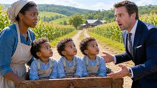 Billionaire Saw His Former Cook on His Farm With Triplets Identical to Him