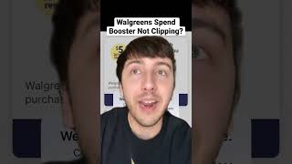 Walgreens Spend Booster Not Clipping? #shorts #coupon #couponing #couponcommunity