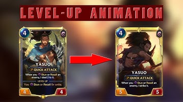 Yasuo level-up animation | Legends of Runeterra