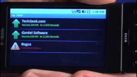 UpTime Web Site Monitoring
