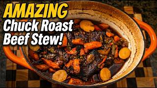 Amazing Smoked Chuck Roast Beef Stew | ASMR