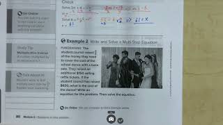 Notes 2.3 Solving Multi Step Equations Part 1
