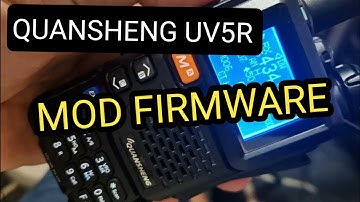 QUANSHENG UV-5R CUSTOM FIRMWARE
