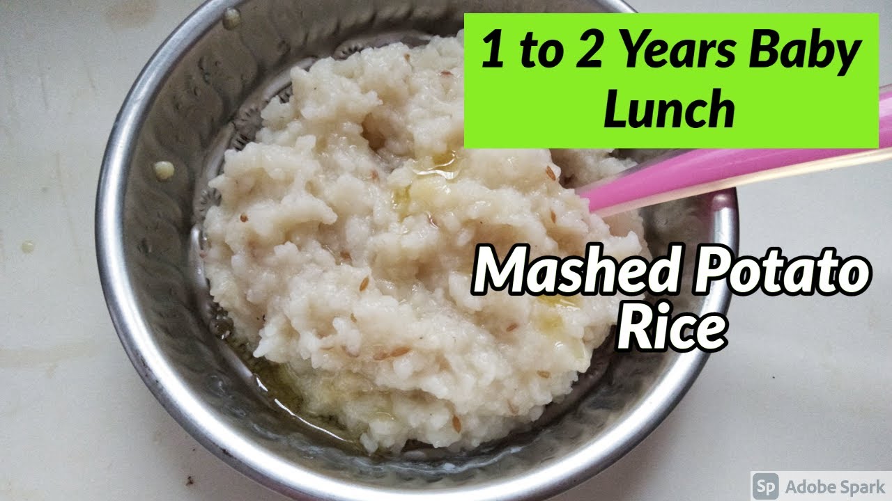1 TO 2 YEARS BABY FOOD IN TAMIL/MASHED POTATO RICE FOR BABIES/RAMY'S ARUSUVAI KITCHEN