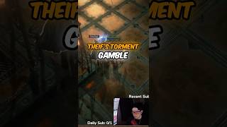 THIEF'S TORMENT Gambled in SSFHC?! #poe1 #poemirage #ssf #ssfhc