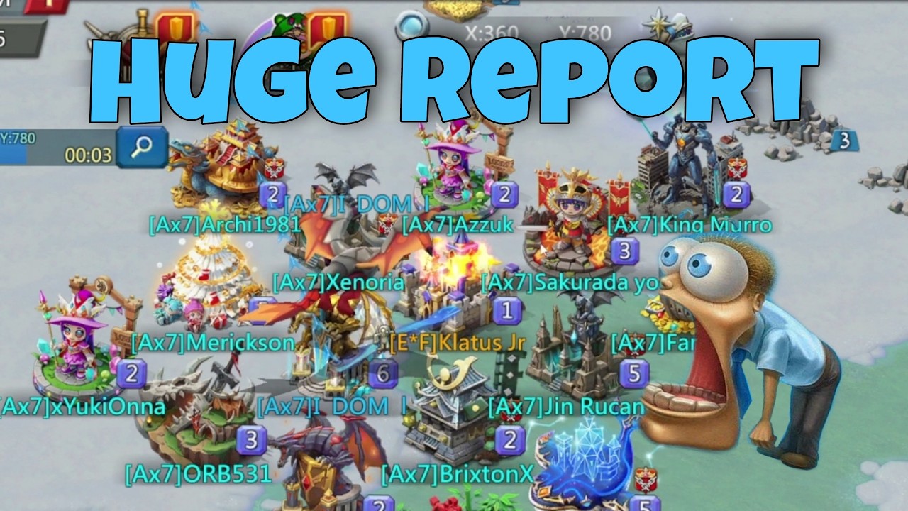 Lords Mobile - My biggest report of 2026. Found a target or your dream