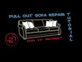 Pull out sofa bed repair | I did This