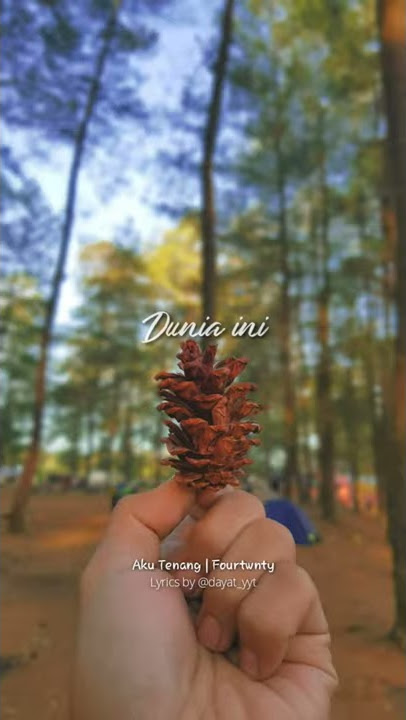 Story WhatsApp. Aku tenang | Fourtwnty