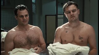 Mark Ruffalo and Leonardo DiCaprio shirtless scene Shutter Island 2010
