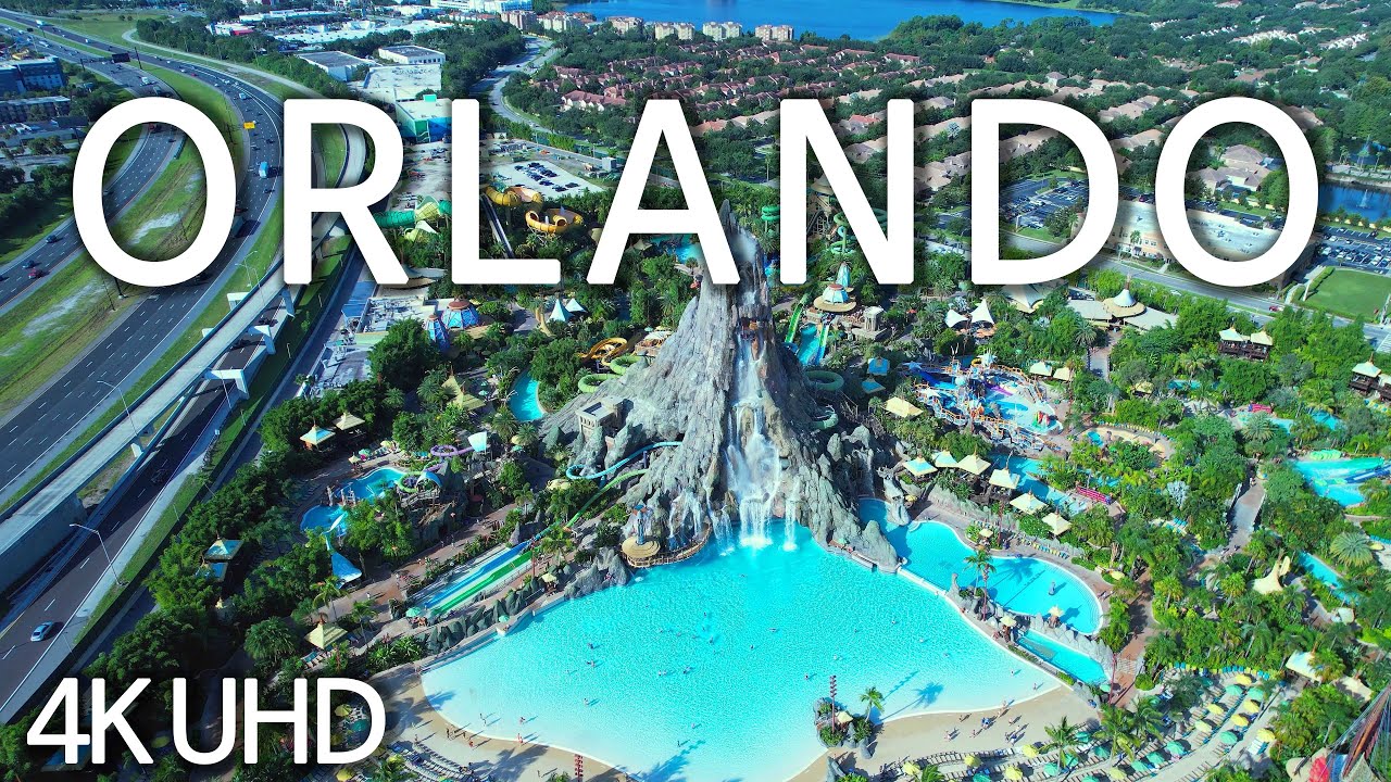 Orlando (4K UHD) Relax in the beautiful city of Orlando