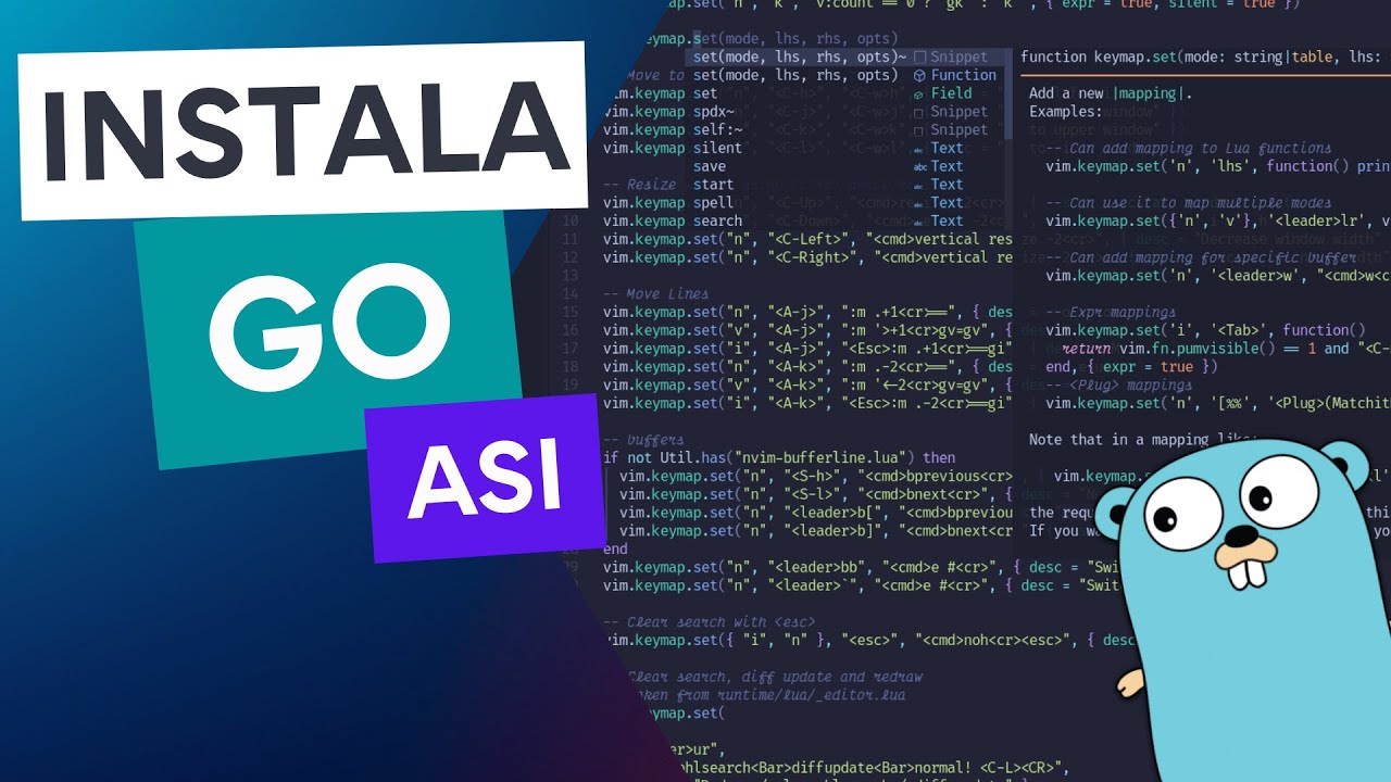 Instalar Go en Windows - YouTube