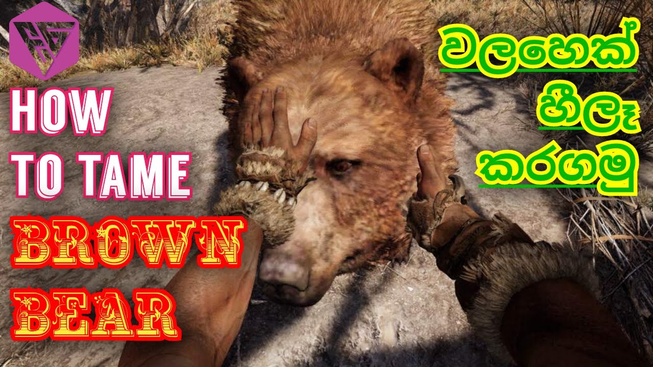 How to tame a brown bear in farcry primal | easy gamer lk