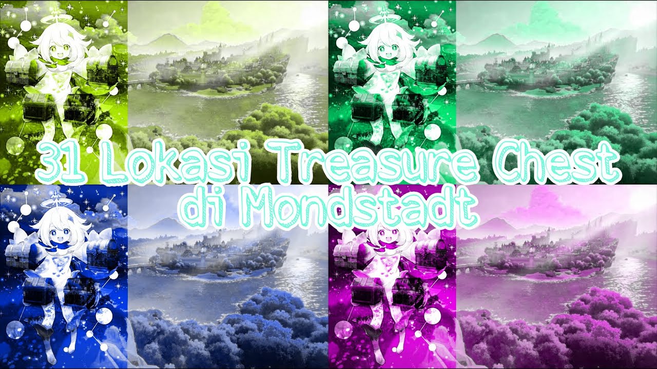 31 Lokasi Treasure Chest di Mondstadt 4 YouTube