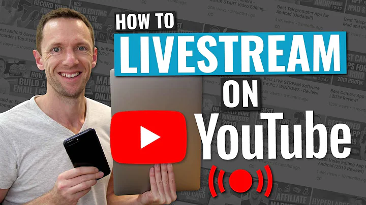 How to LIVESTREAM on YouTube - Complete Beginner Guide!