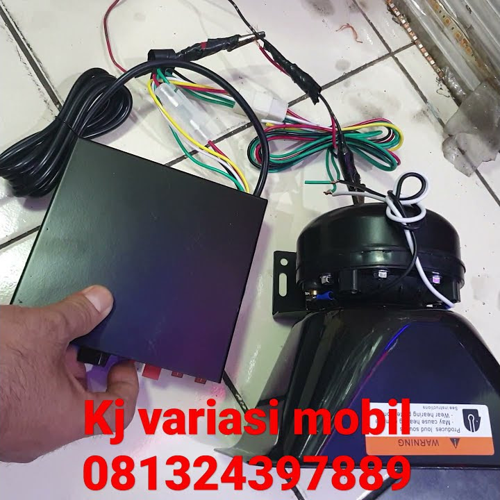 toa sirine polisi 12V model jamper