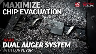 Get the Haas Dual Auger with Conveyor for Your New VF-2 - Haas Automation, Inc.